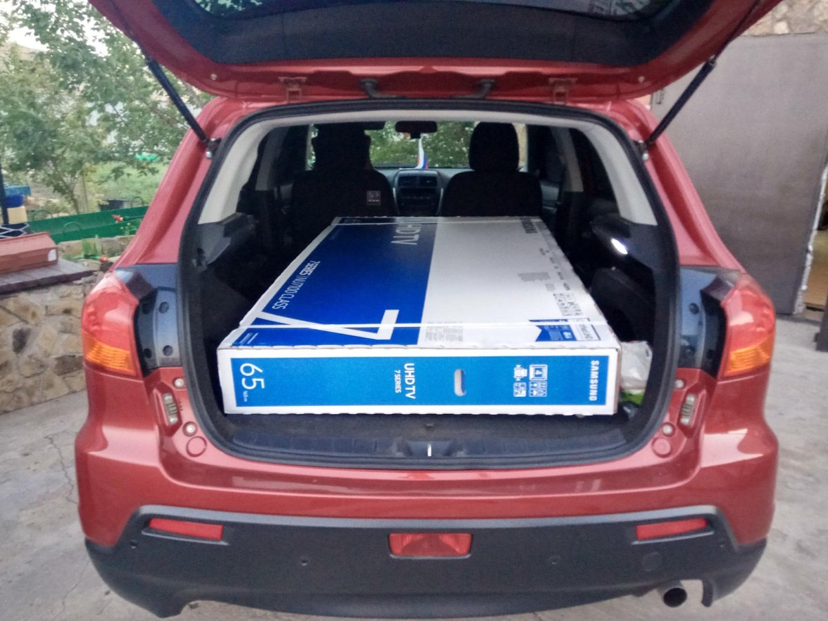 Mitsubishi ASX багажник