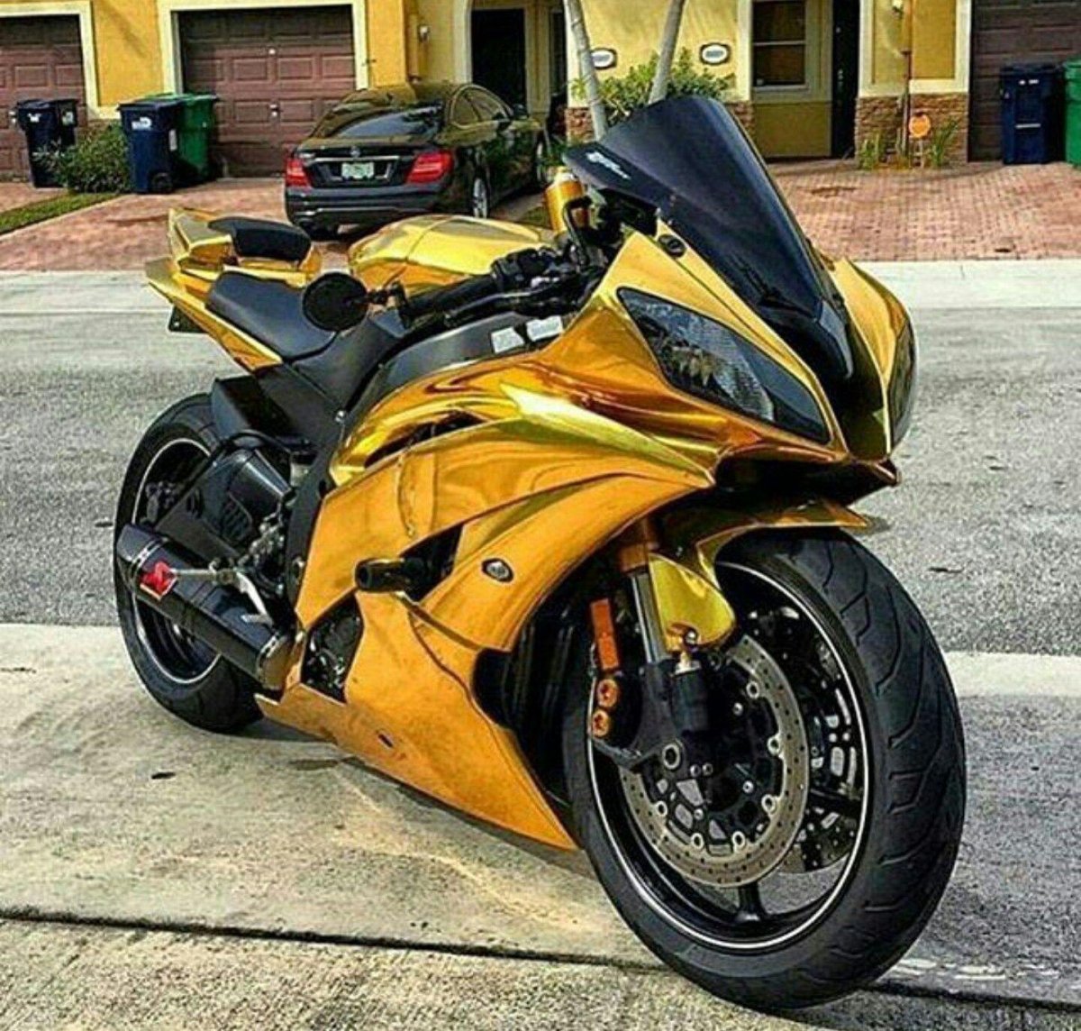 Yamaha r6 Gold