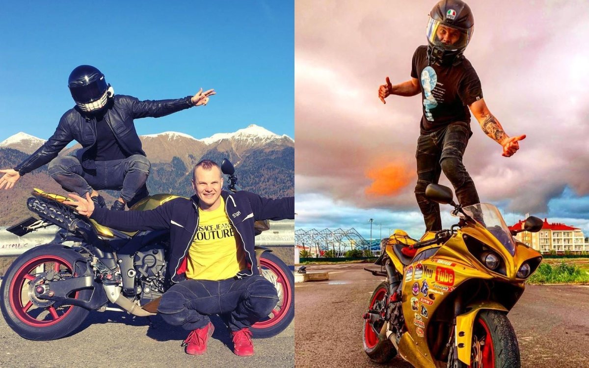 Саша мотоциклист диабло