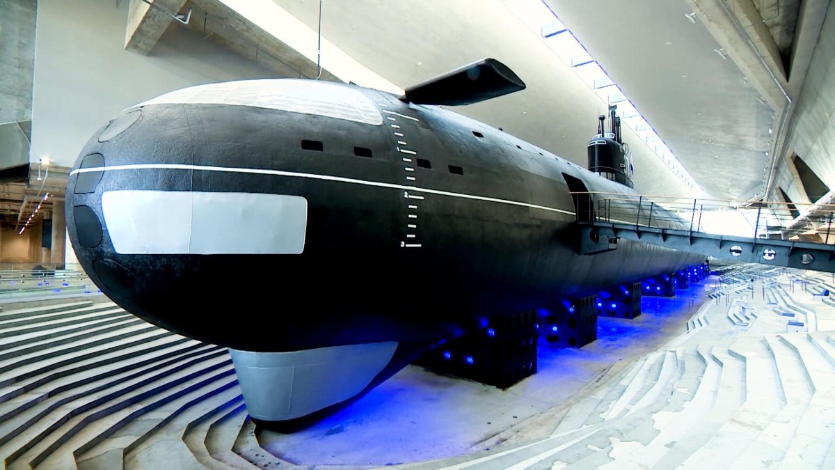 Музей подводная лодка в Кронштадте