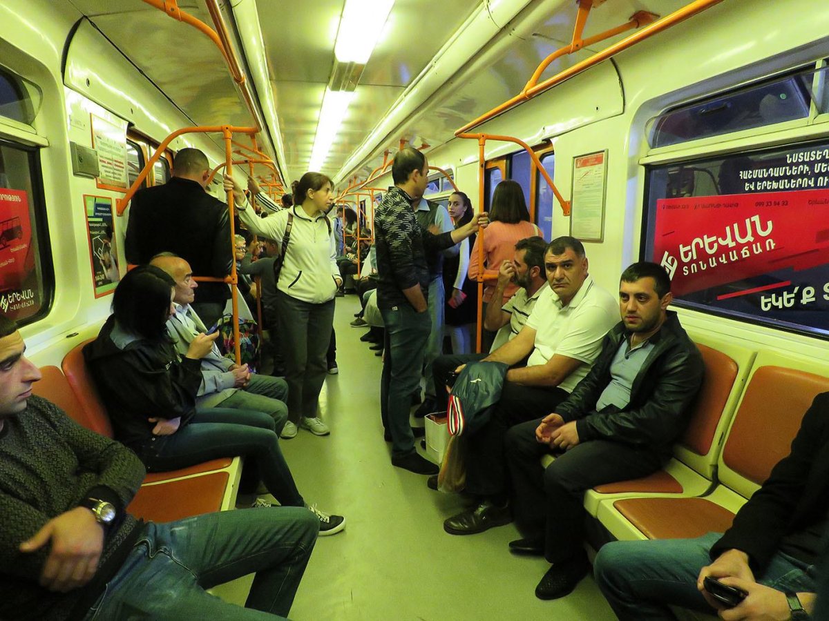 Ереван метрополитен Горцаранаин