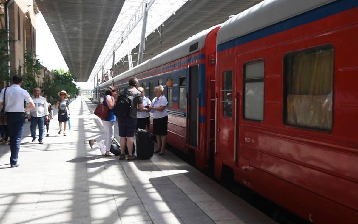 Станция Ереван ЮКЖД