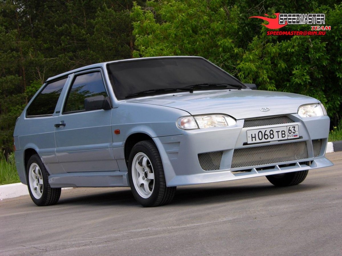 Передний бампер AVR на ВАЗ 2113, 2114, 2115