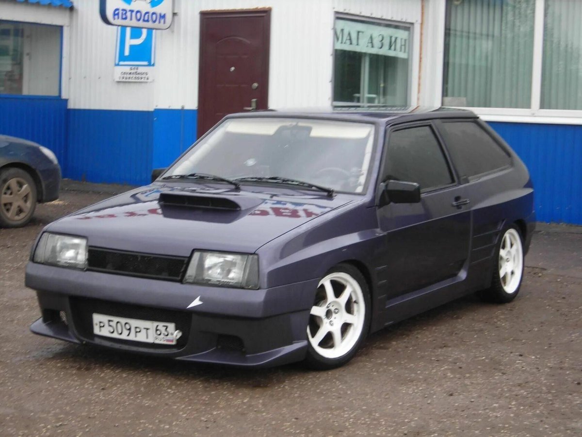 ВАЗ 2108 тюнингованная