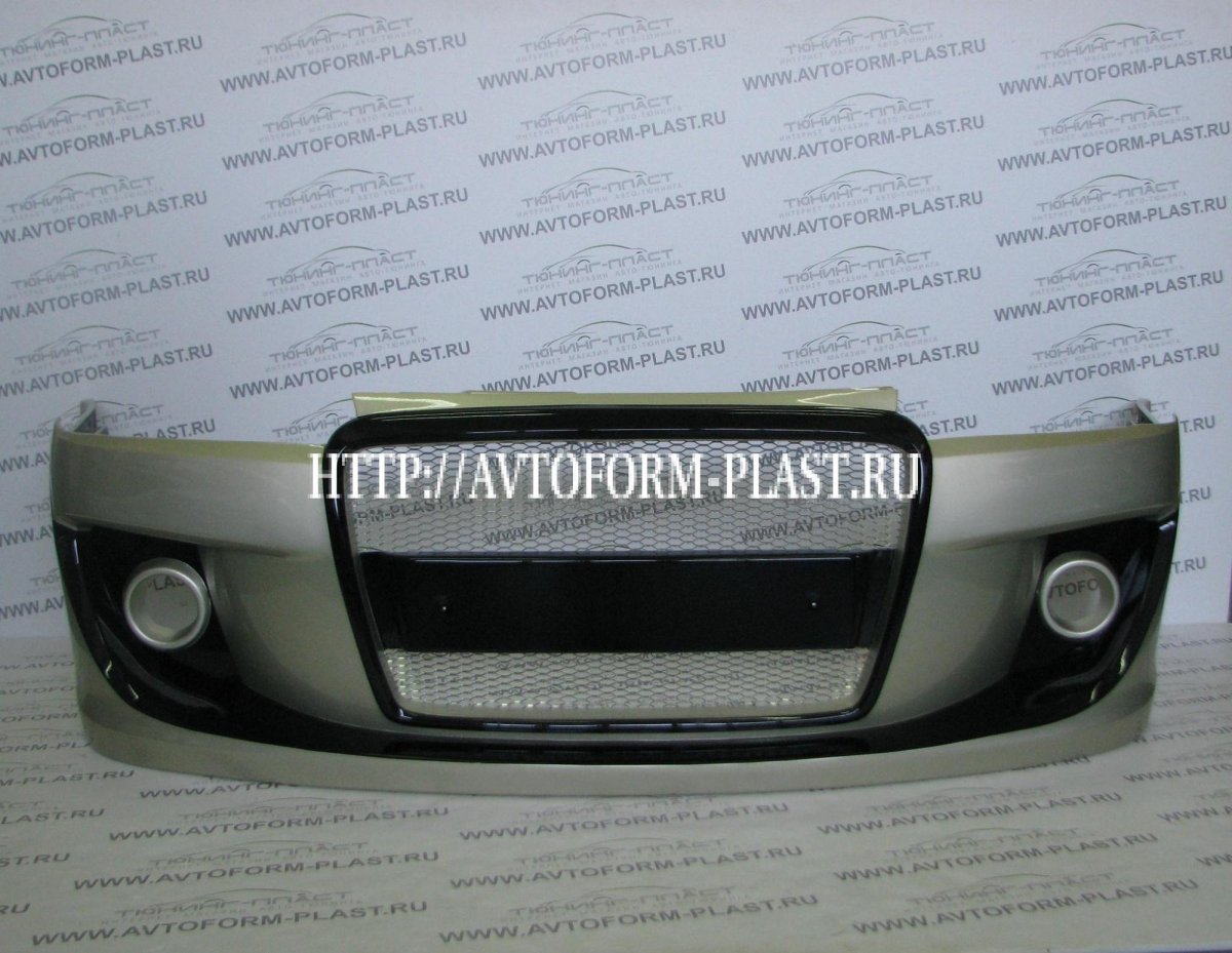 Бампер я робот на ВАЗ 2114