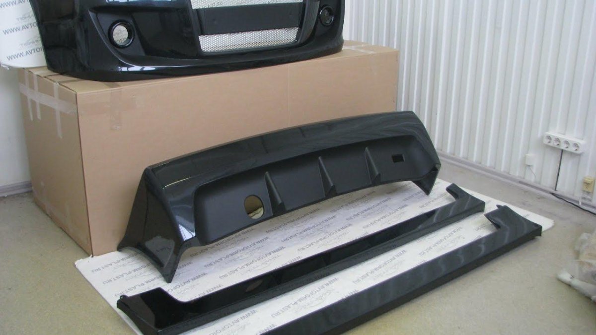 Сплиттер на ВАЗ 2114