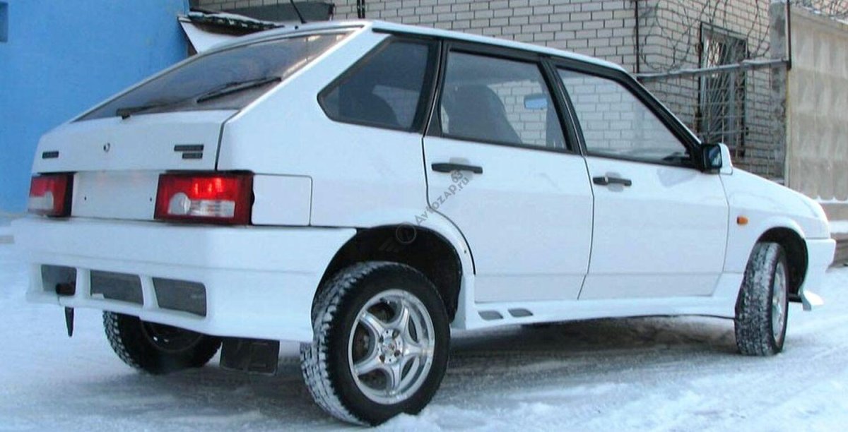 ВАЗ 2108 С бампером от ВАЗ 2114