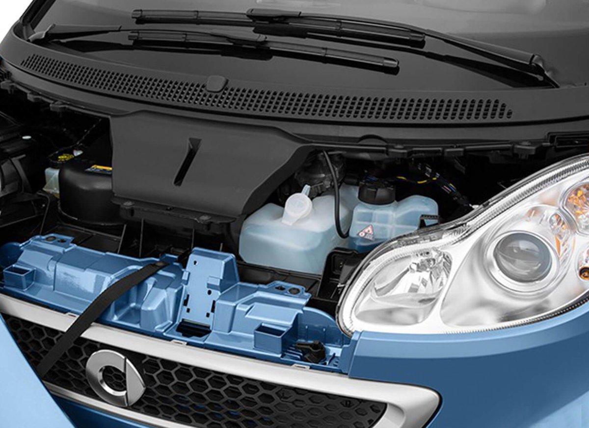 Smart Fortwo 451 под капотом