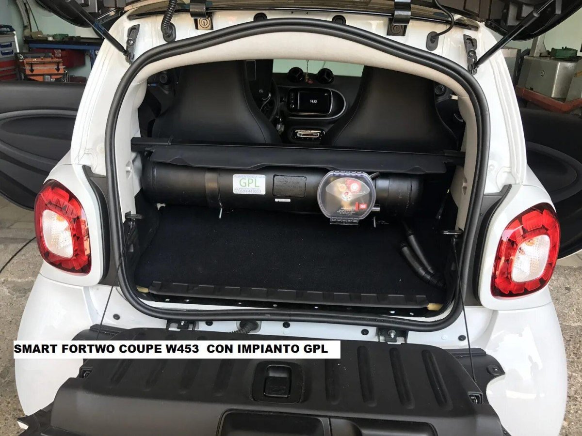 Smart w453 багажник