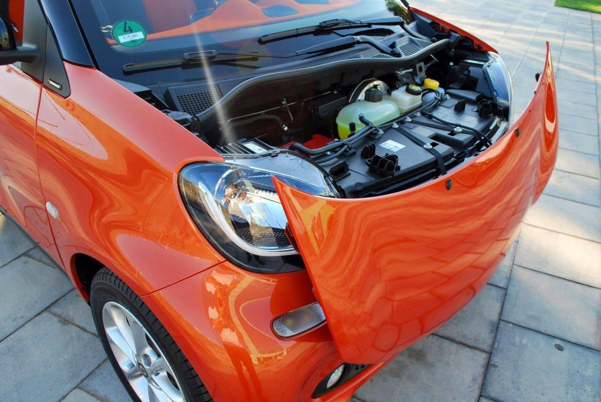 Smart Forfour двигатель