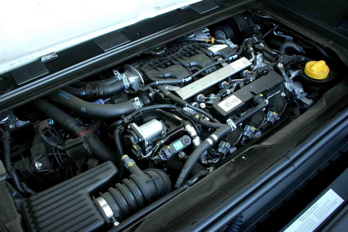 Моторный отсек Smart Fortwo