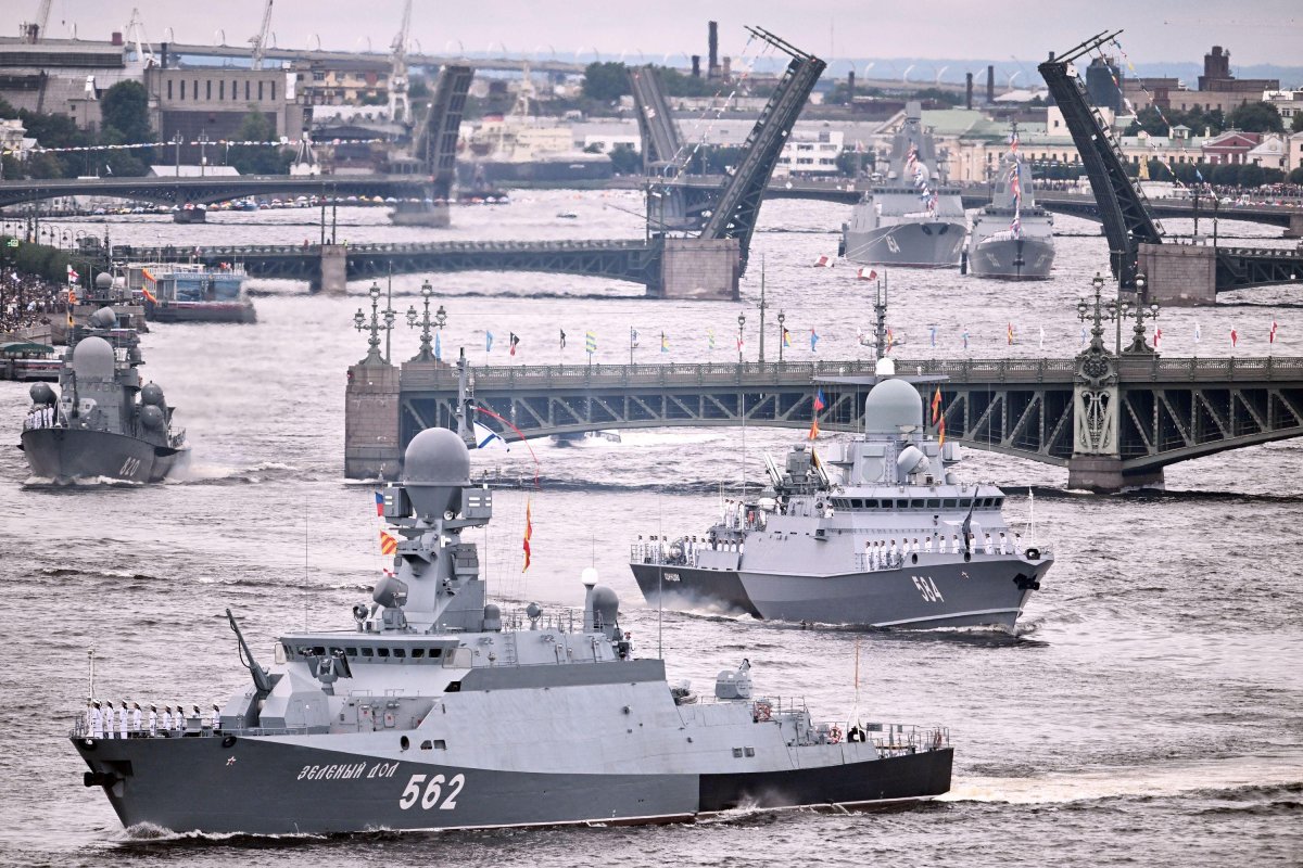 Военно-морской парад 2023 в Санкт-Петербурге