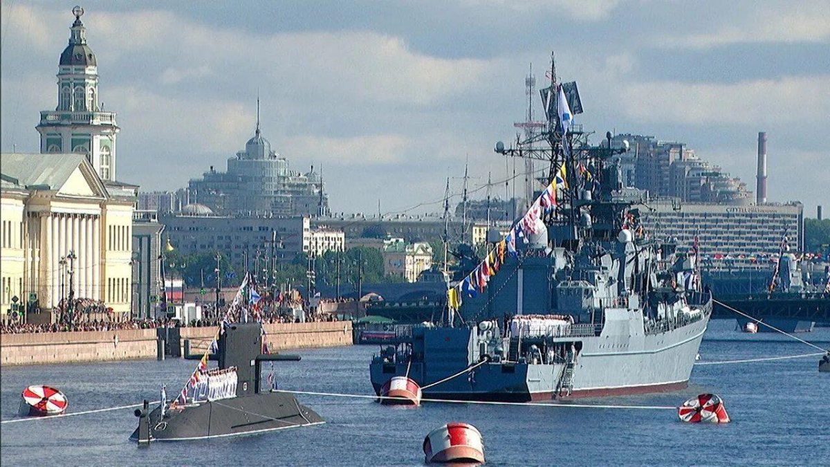 Военно-морской парад 2023 в Санкт-Петербурге