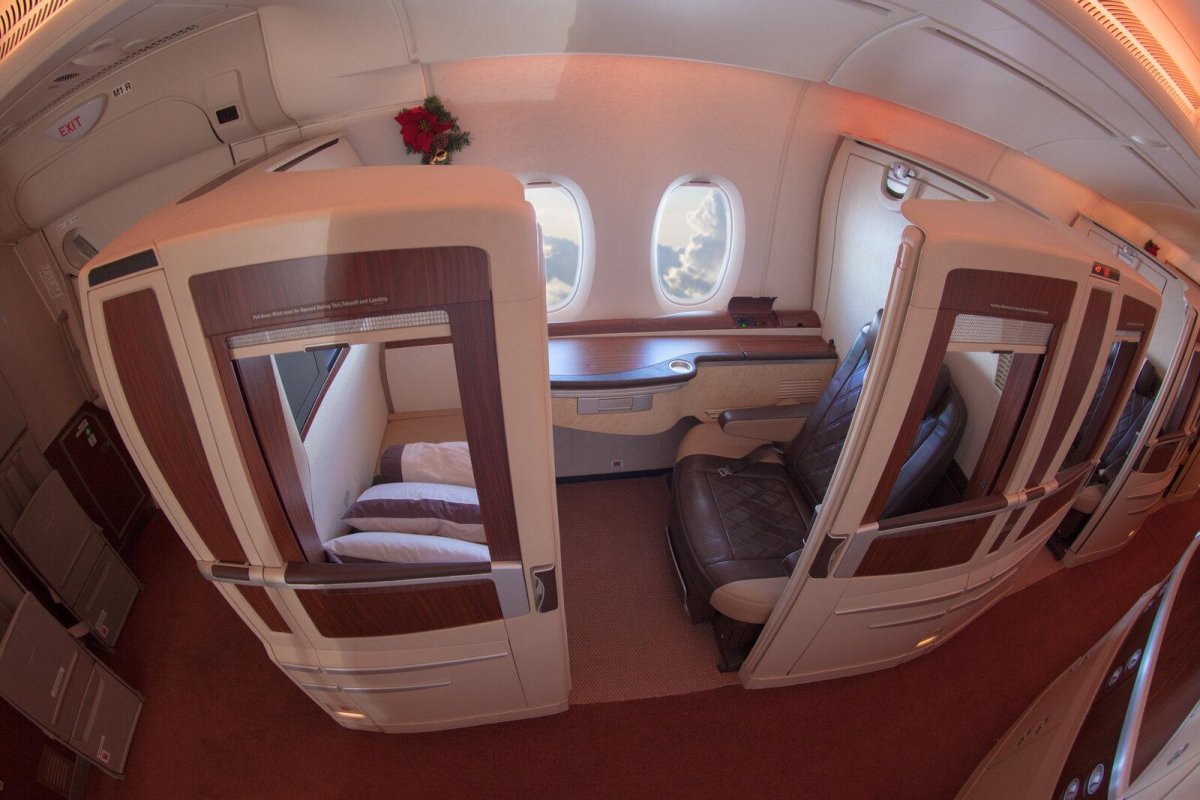 Inside Singapore Airlines first class Suites to New York