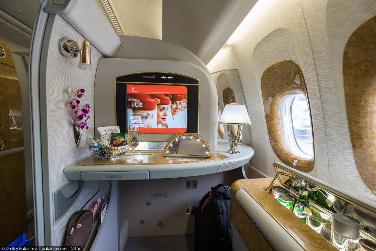 Первый класс Эмирейтс