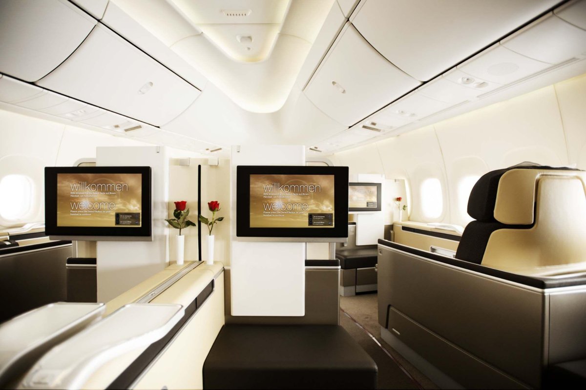 Lufthansa first class a380