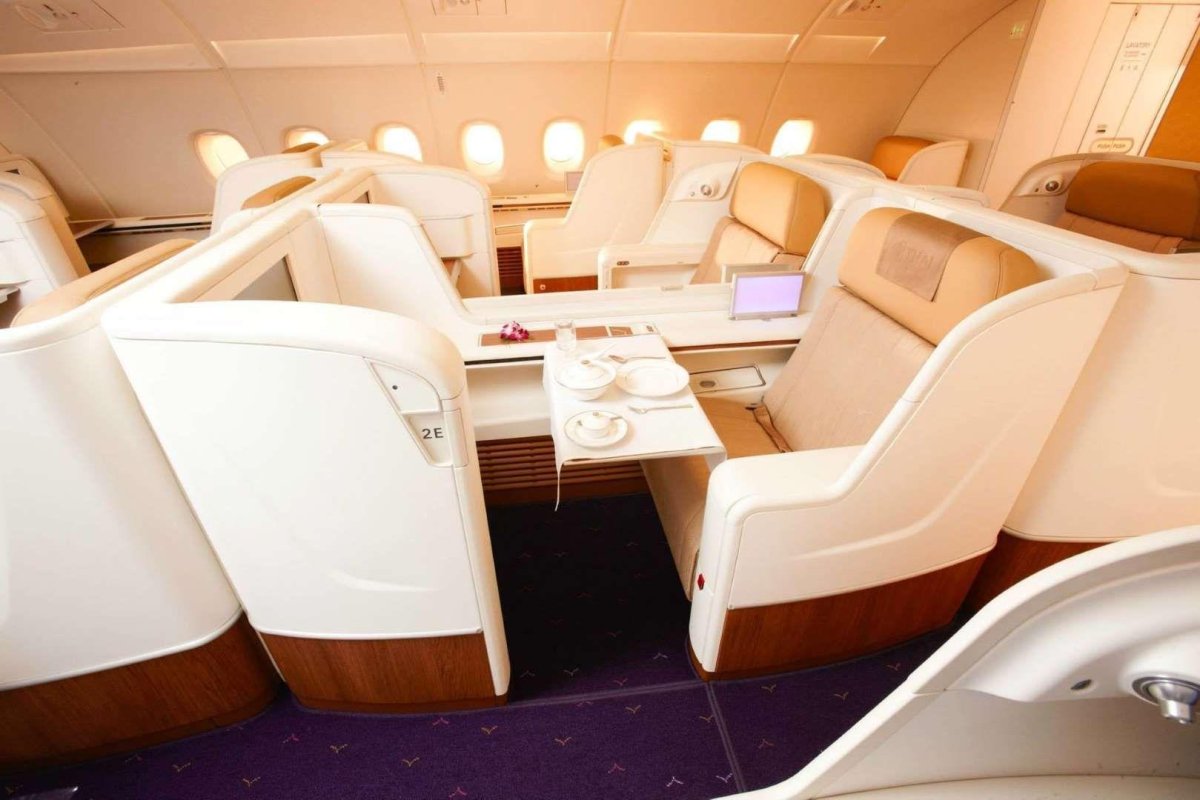 A380 Emirates first class Cabin