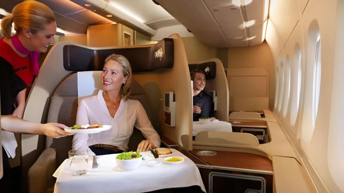 Первый класс Qantas