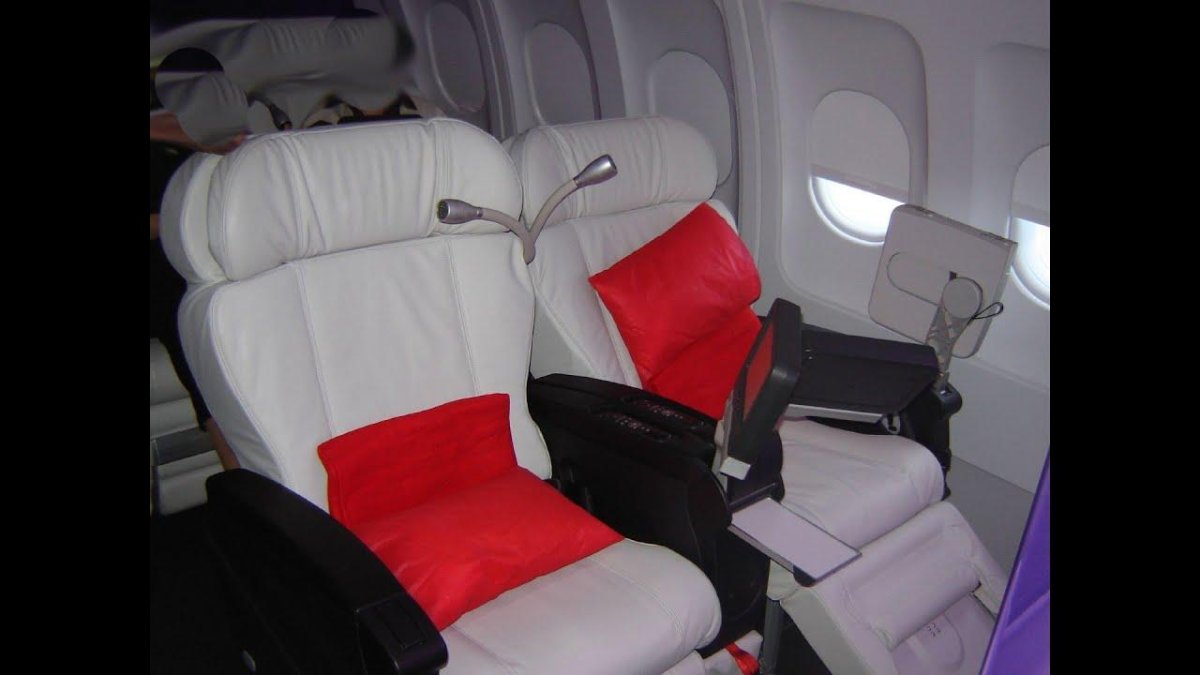 Места в самолете 1 класса фото