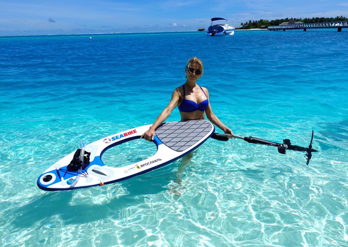 Сибайк Водный велосипед