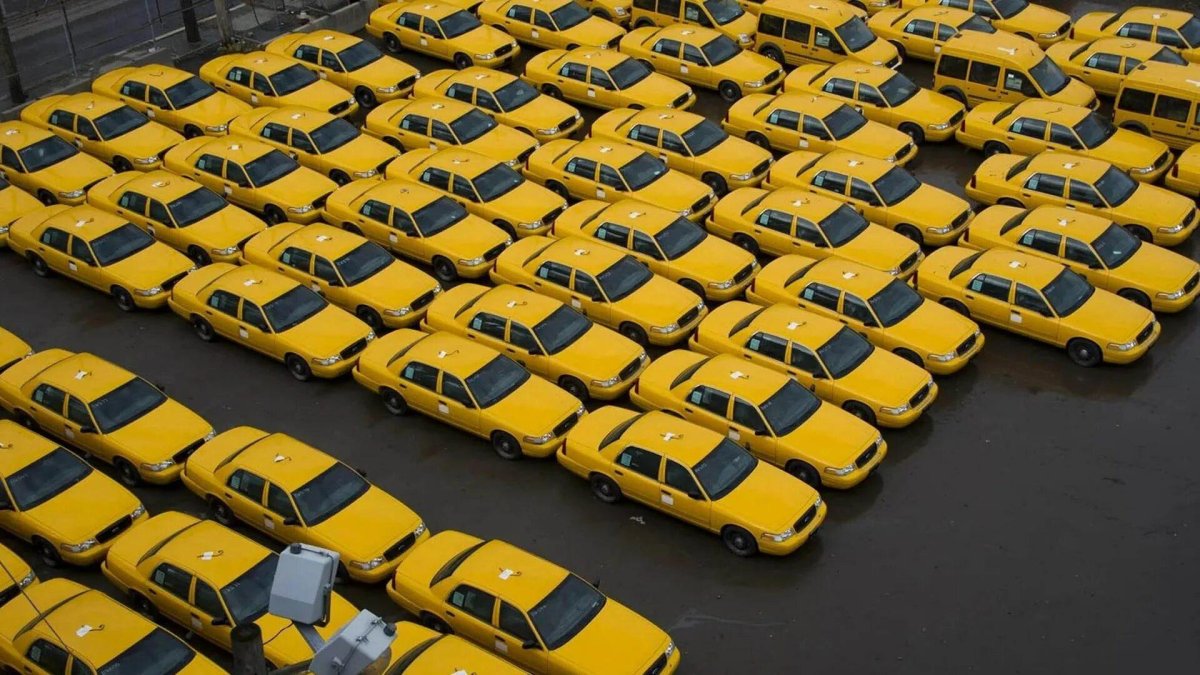 Таксопарк стоянка такси