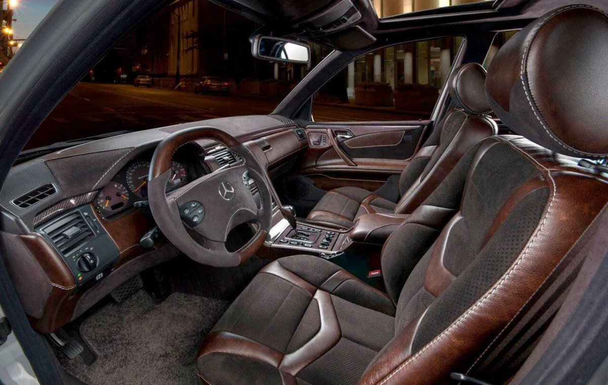 Mercedes Benz w210 e55 AMG салон