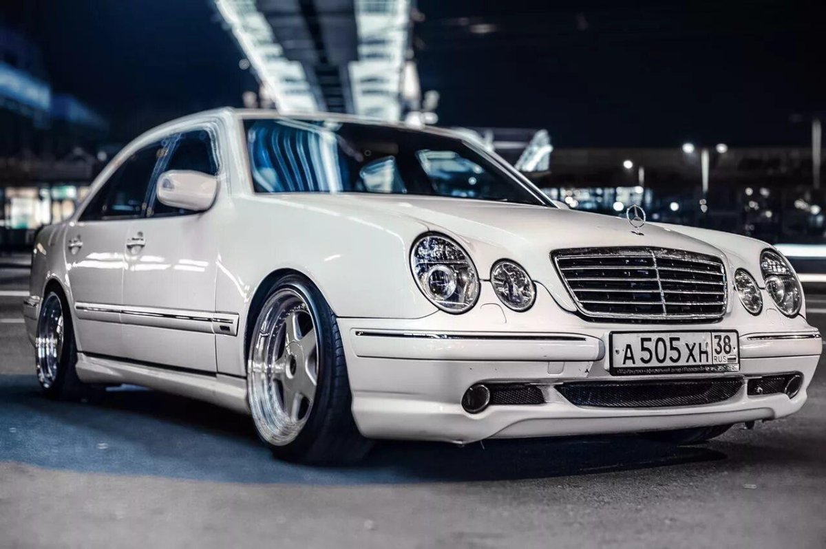 Mercedes w210 AMG обвес
