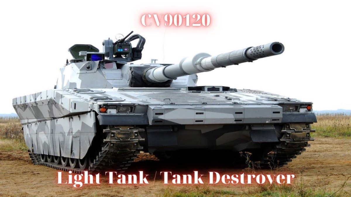 Cv90120 танк