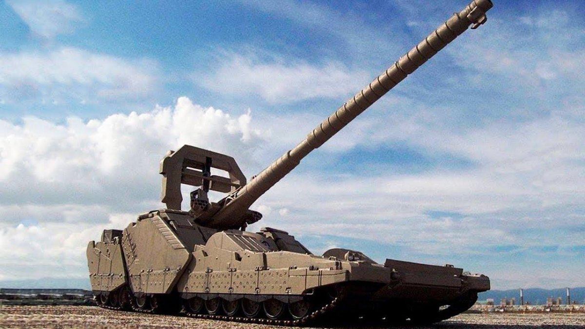 Сверхтяжёлая САУ 2с40 «молот»