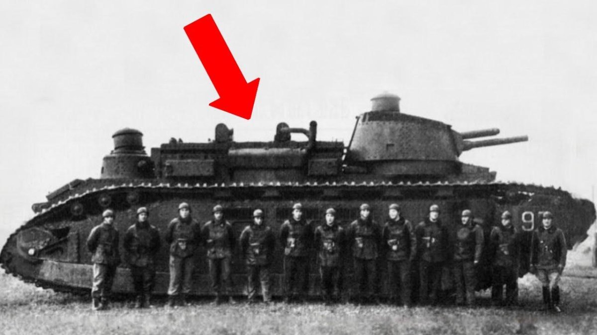 Французский танк FCM 2c