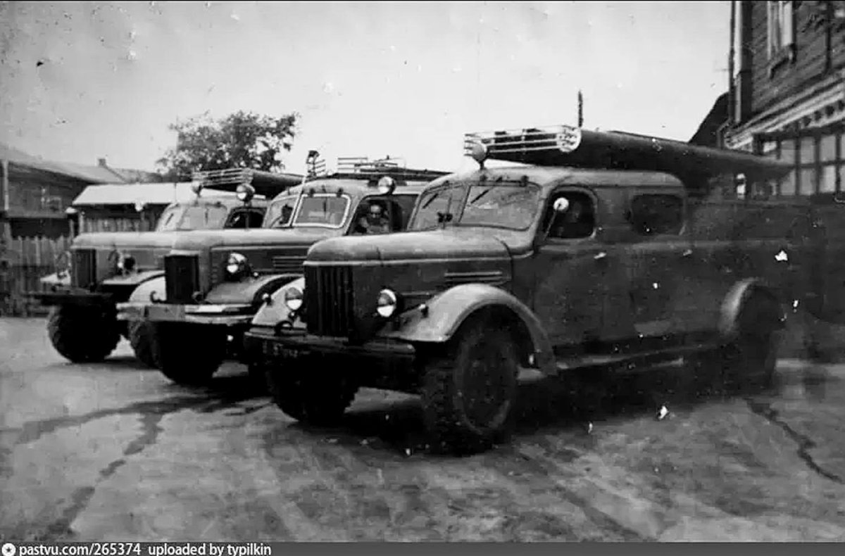 ЗИС-150 пожарный автомобиль