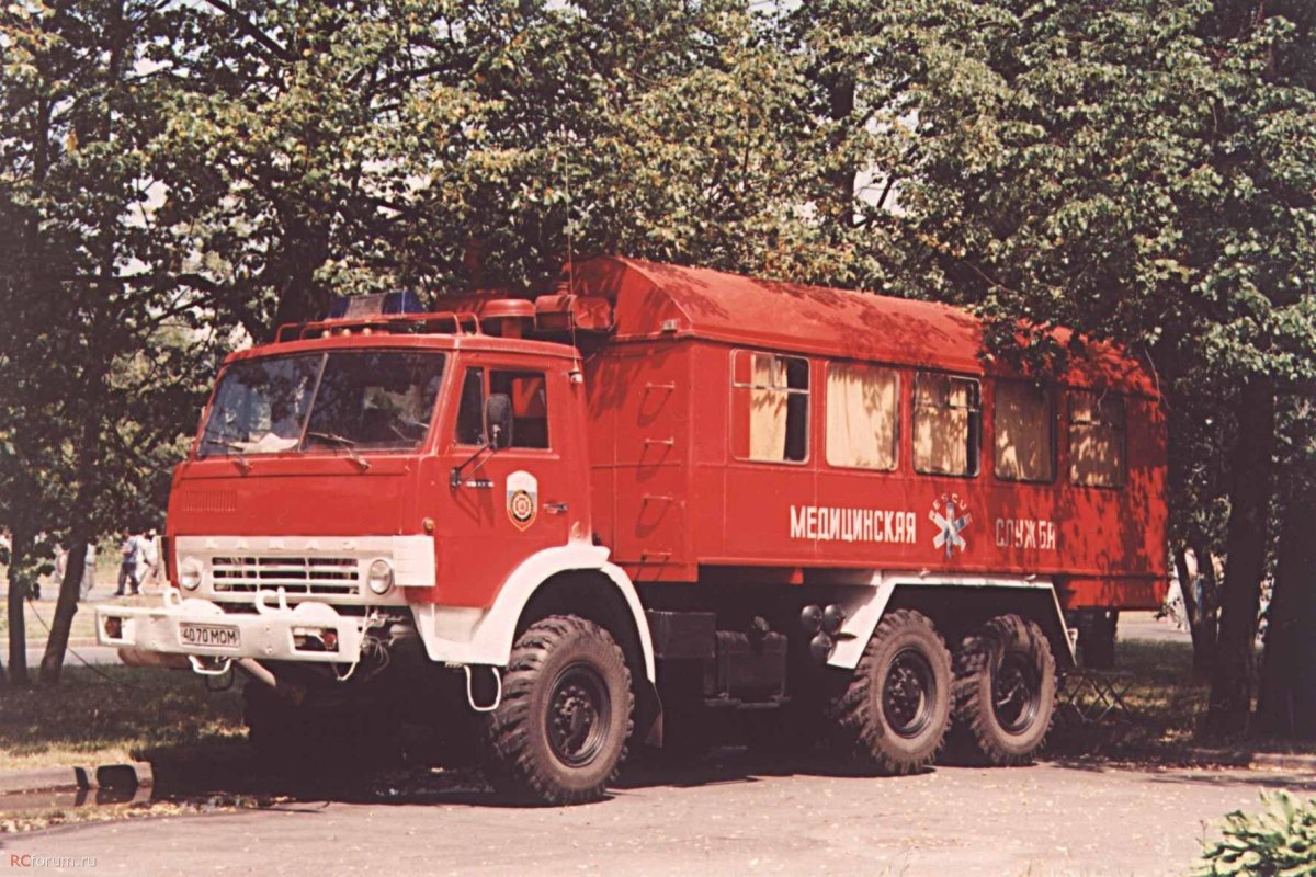 КАМАЗ 43101 пожарный
