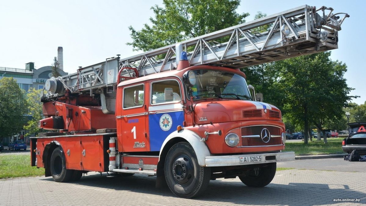 Магирус пожарная машина