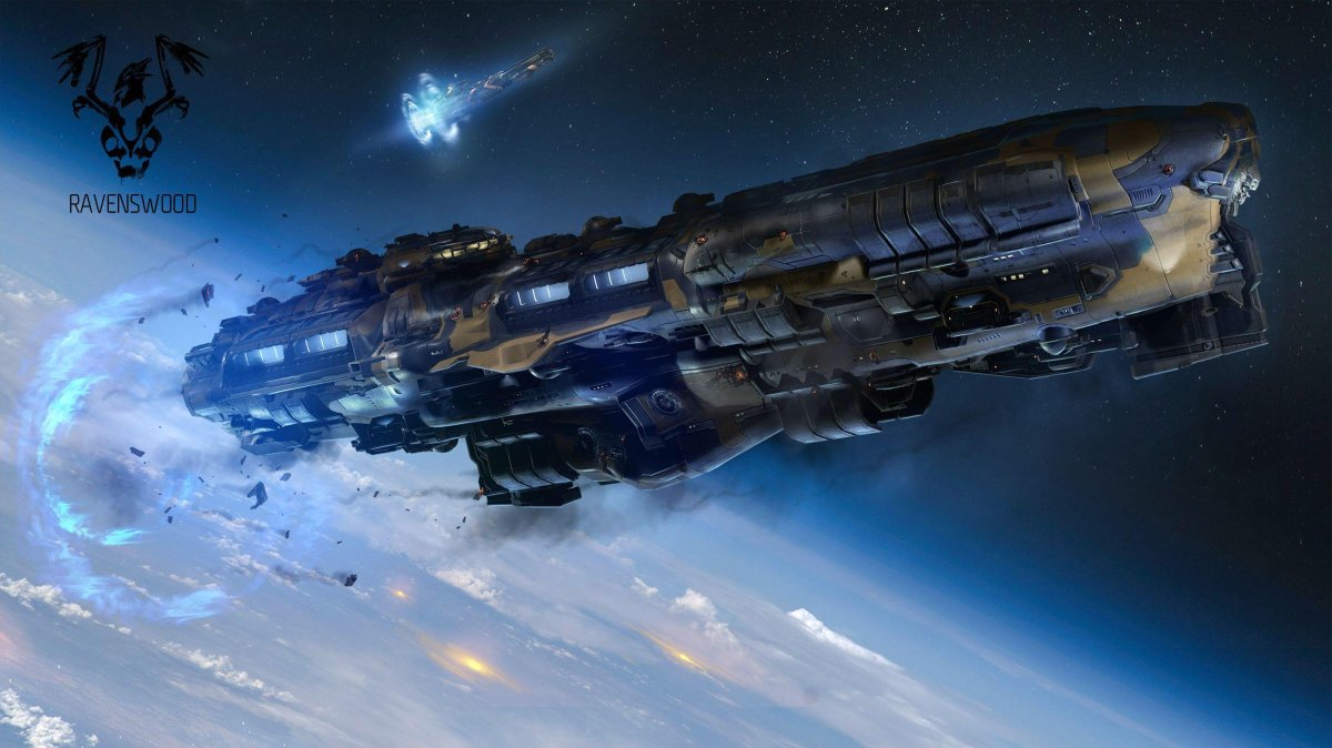 Космические корабли Sci Fi дредноут