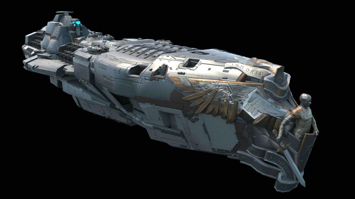 Дредноут корабль космический Star Citizen