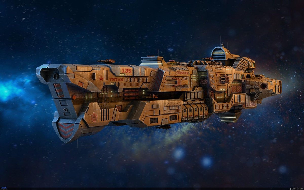 Космический линкор арт дредноут
