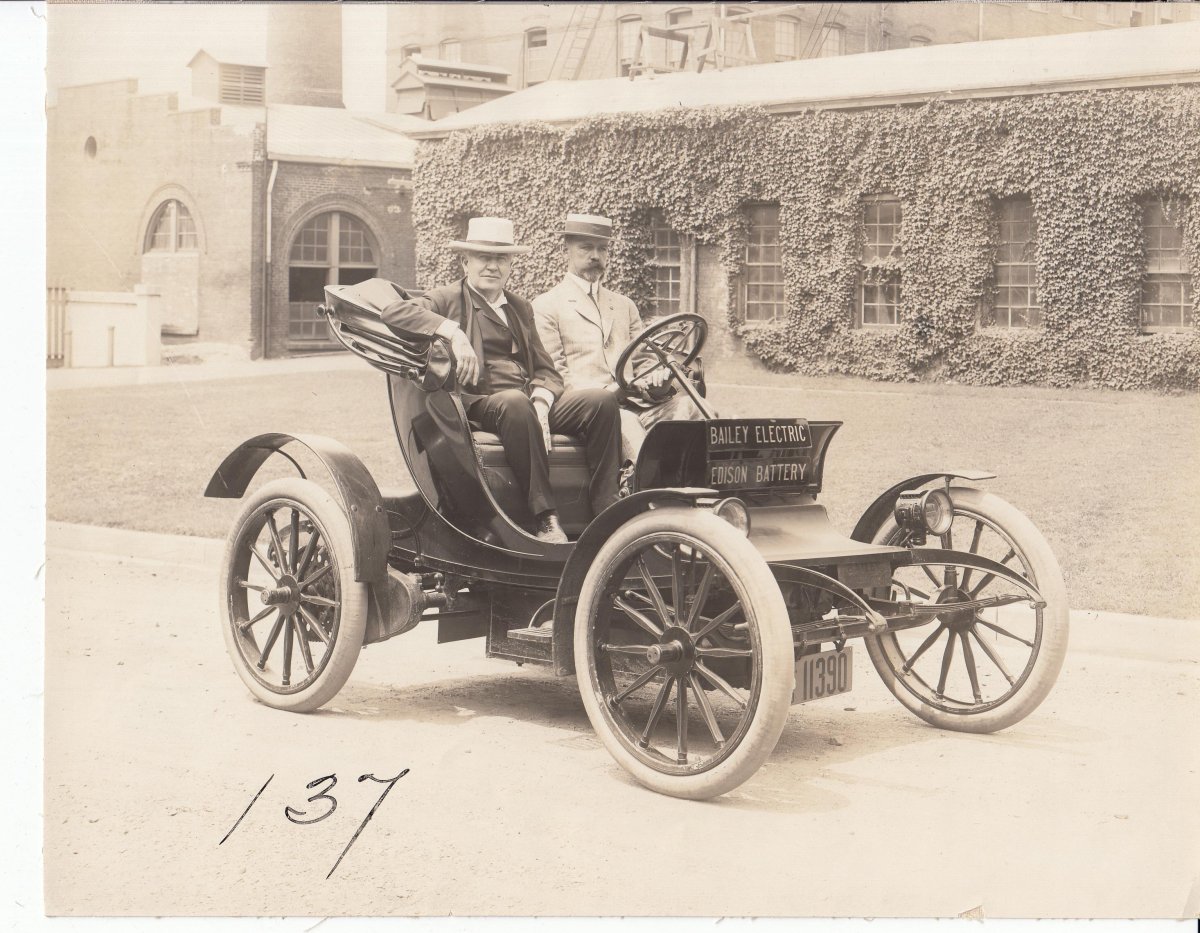 Томас Эдисон электромобиль