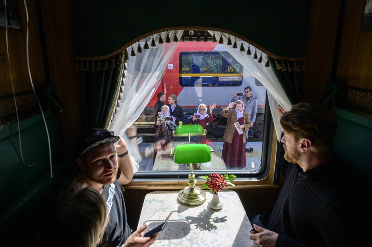 Ретро поезд Сортавала Рускеала