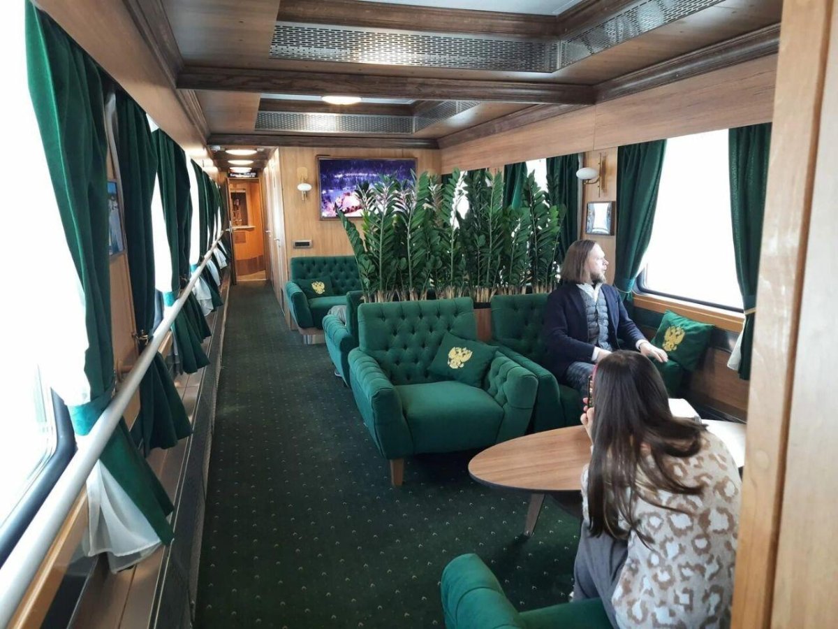 Ретро-поезд Рускеальский экспресс