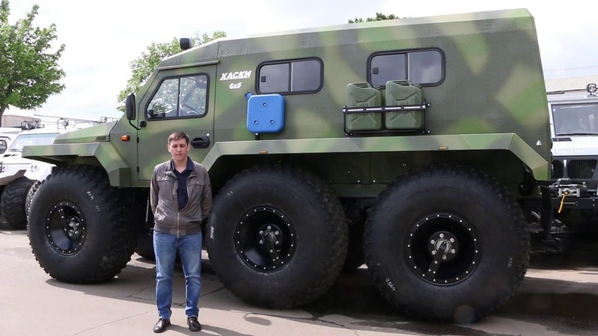 Трэкол хаски 6х6