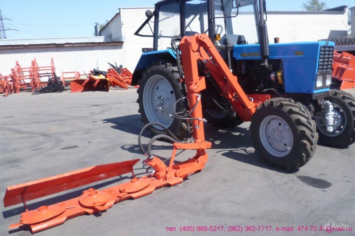 Роторная косилка на МТЗ 82
