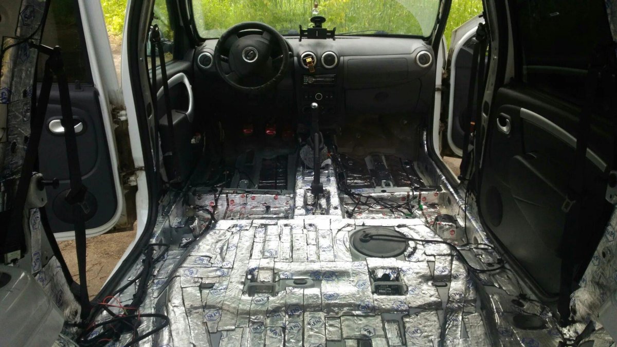 Панель пола Лада Ларгус