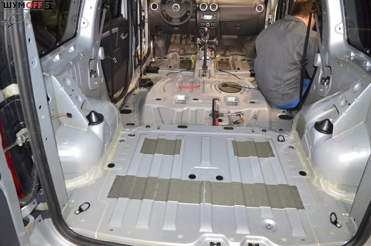 Лада Ларгус кросс шумоизоляция