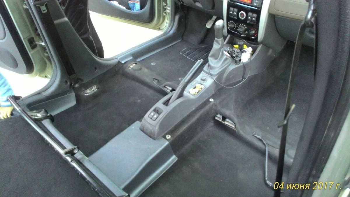 Ковролин багажника Лада Ларгус