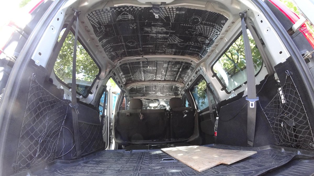 Шумоизоляция Лада Ларгус фургон