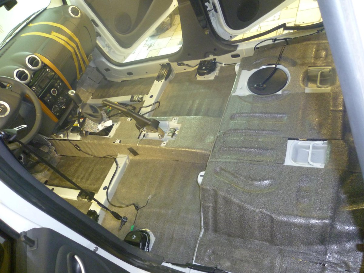 Lada Largus шумоизоляция