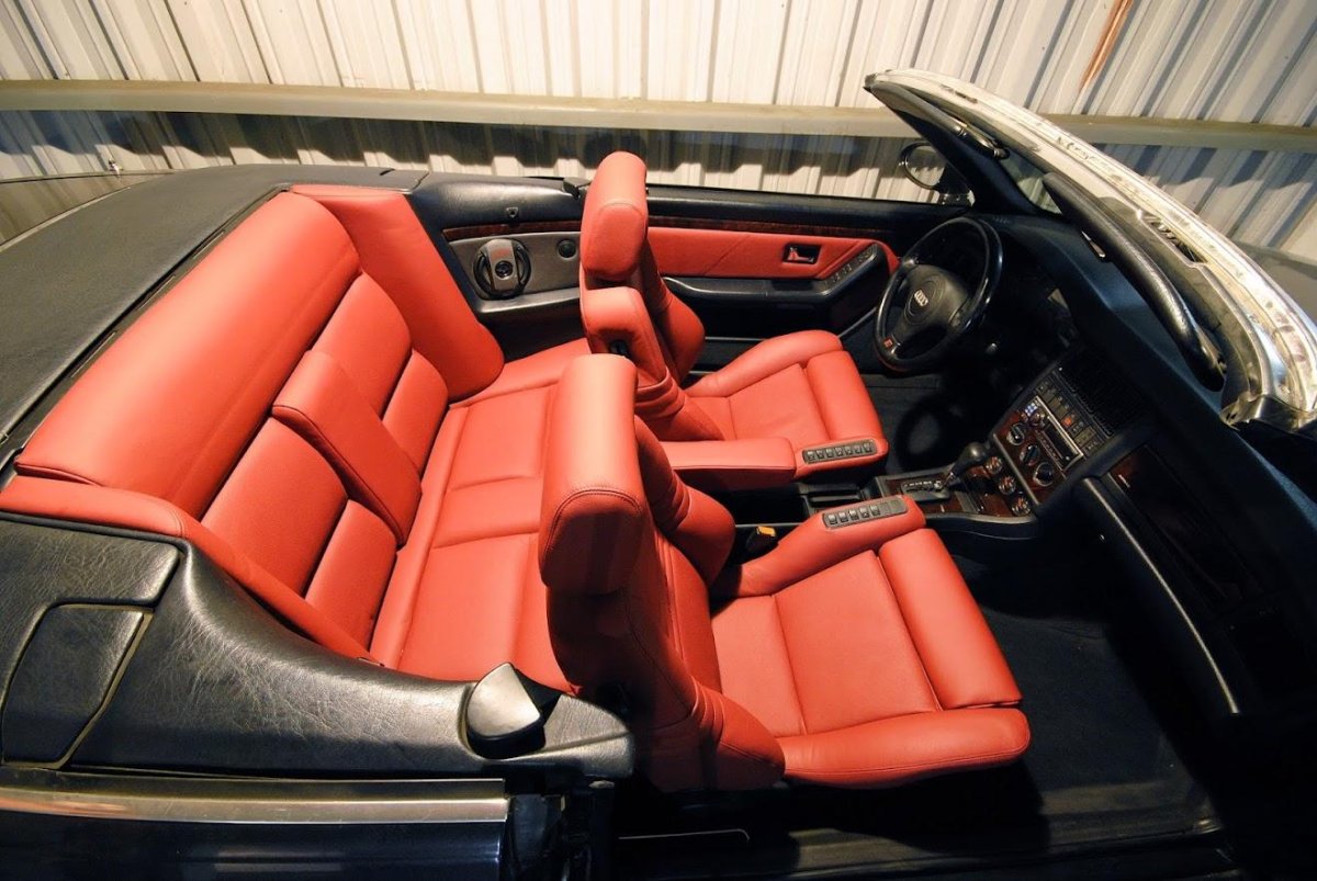 Ауди 80 кабриолет салон