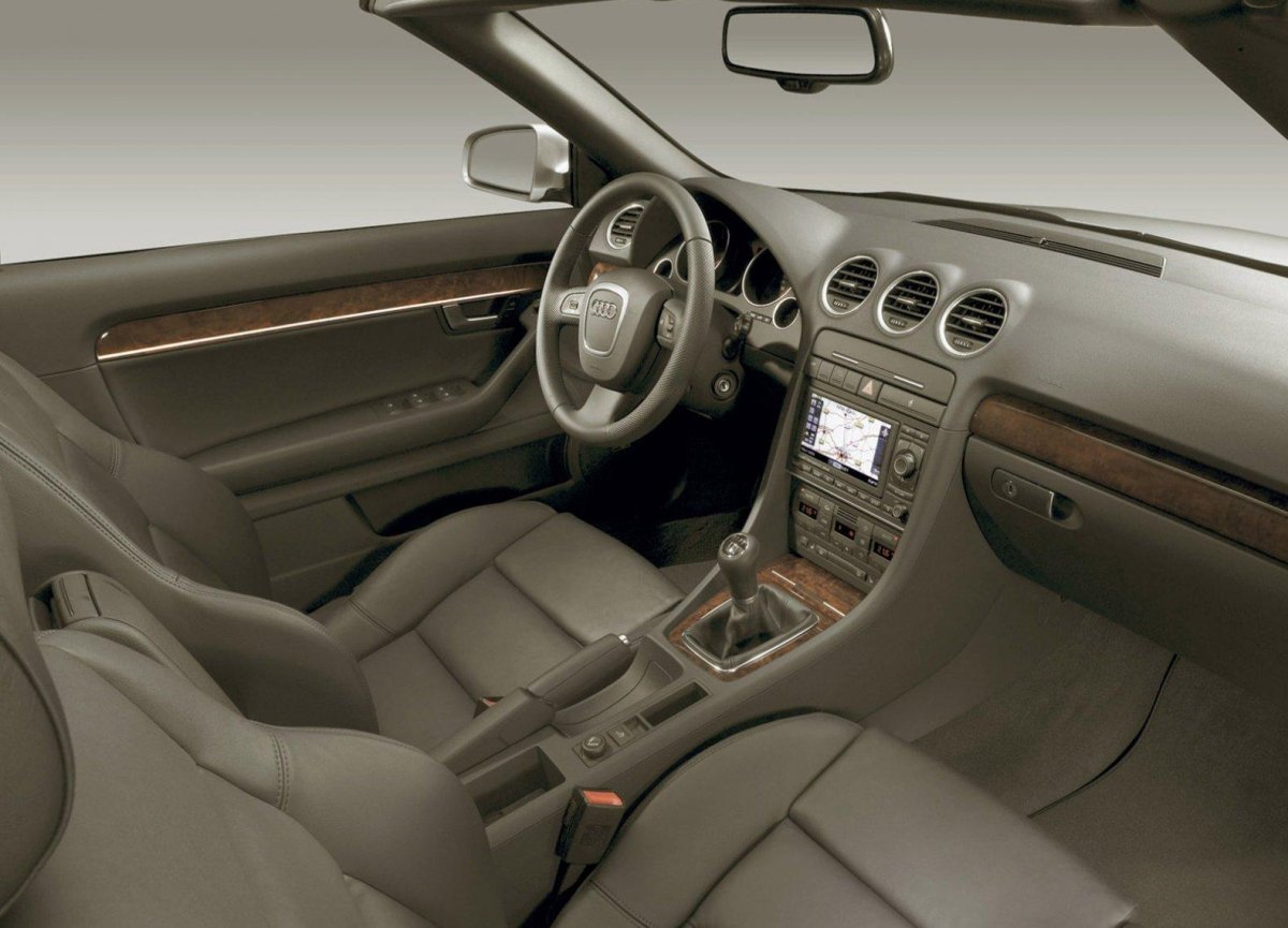 Audi a4 b6 Cabrio салон