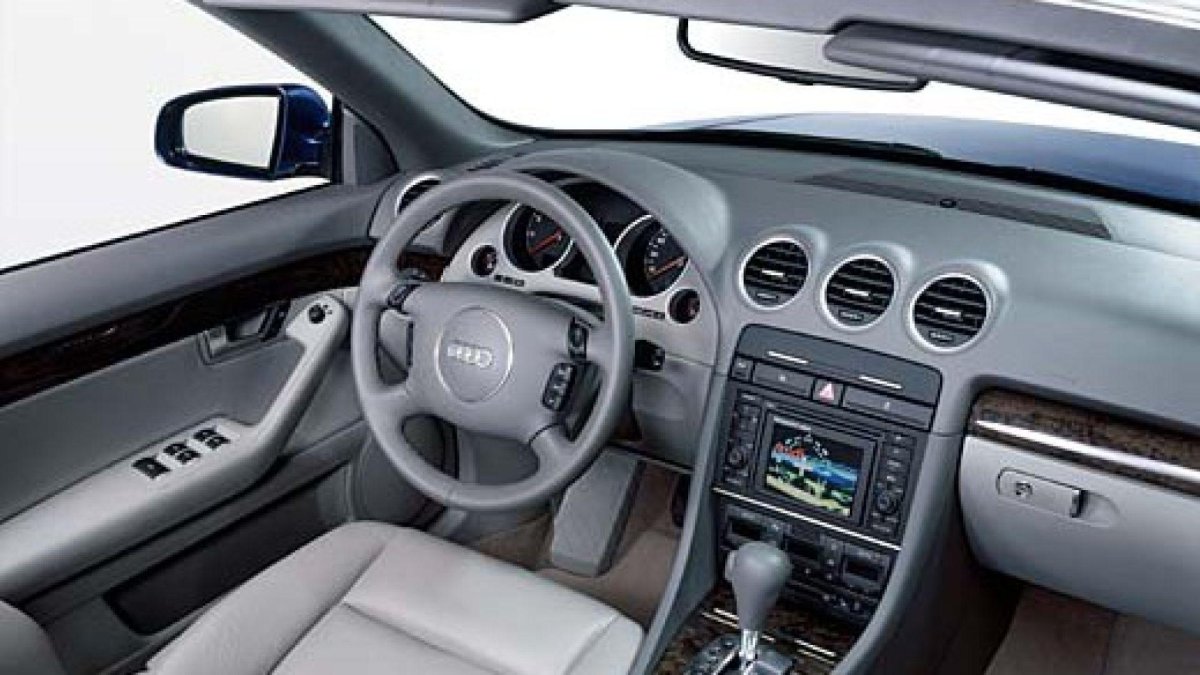 Ауди а4 кабриолет салон