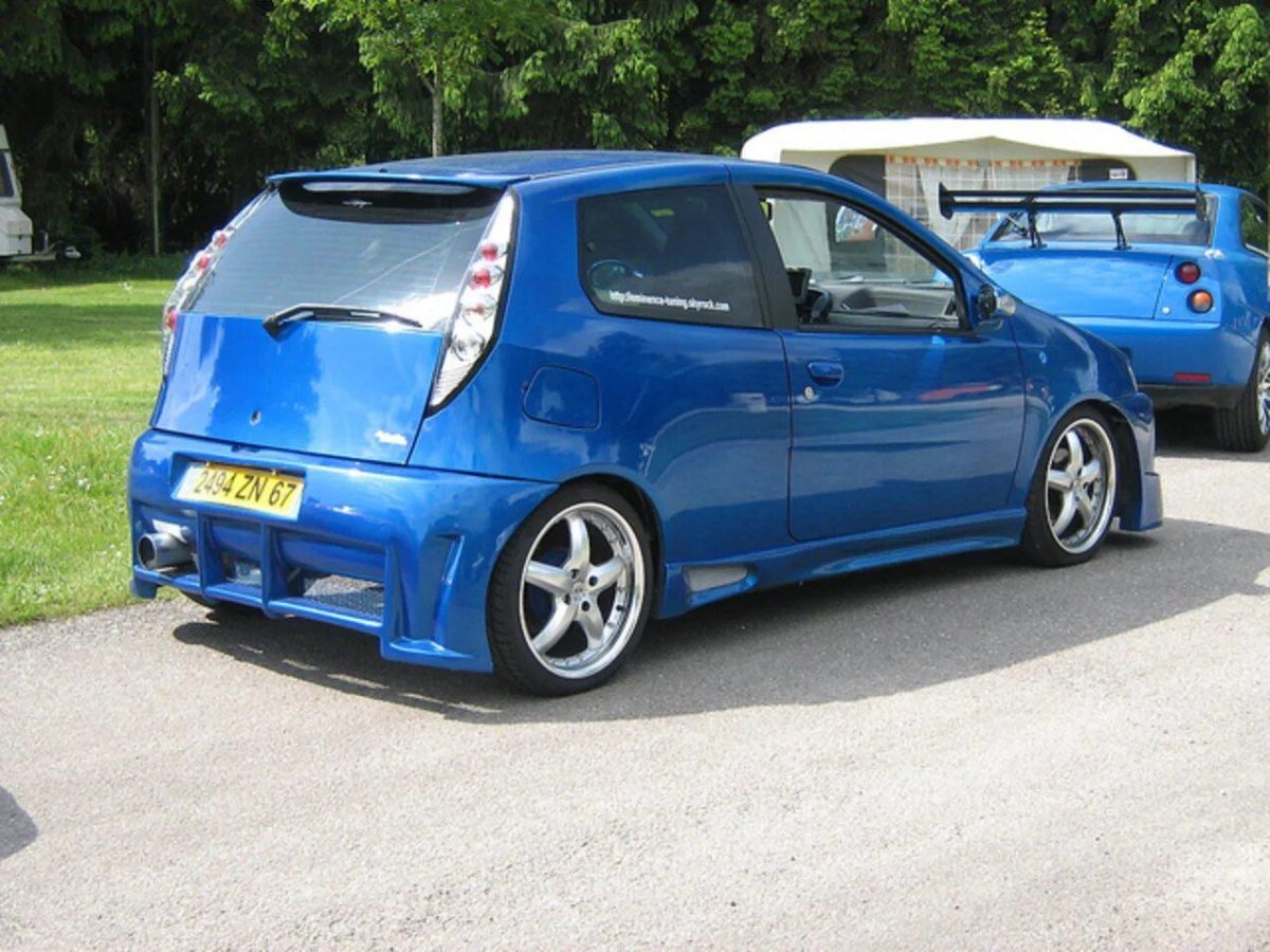 Фиат Пунто в обвесе